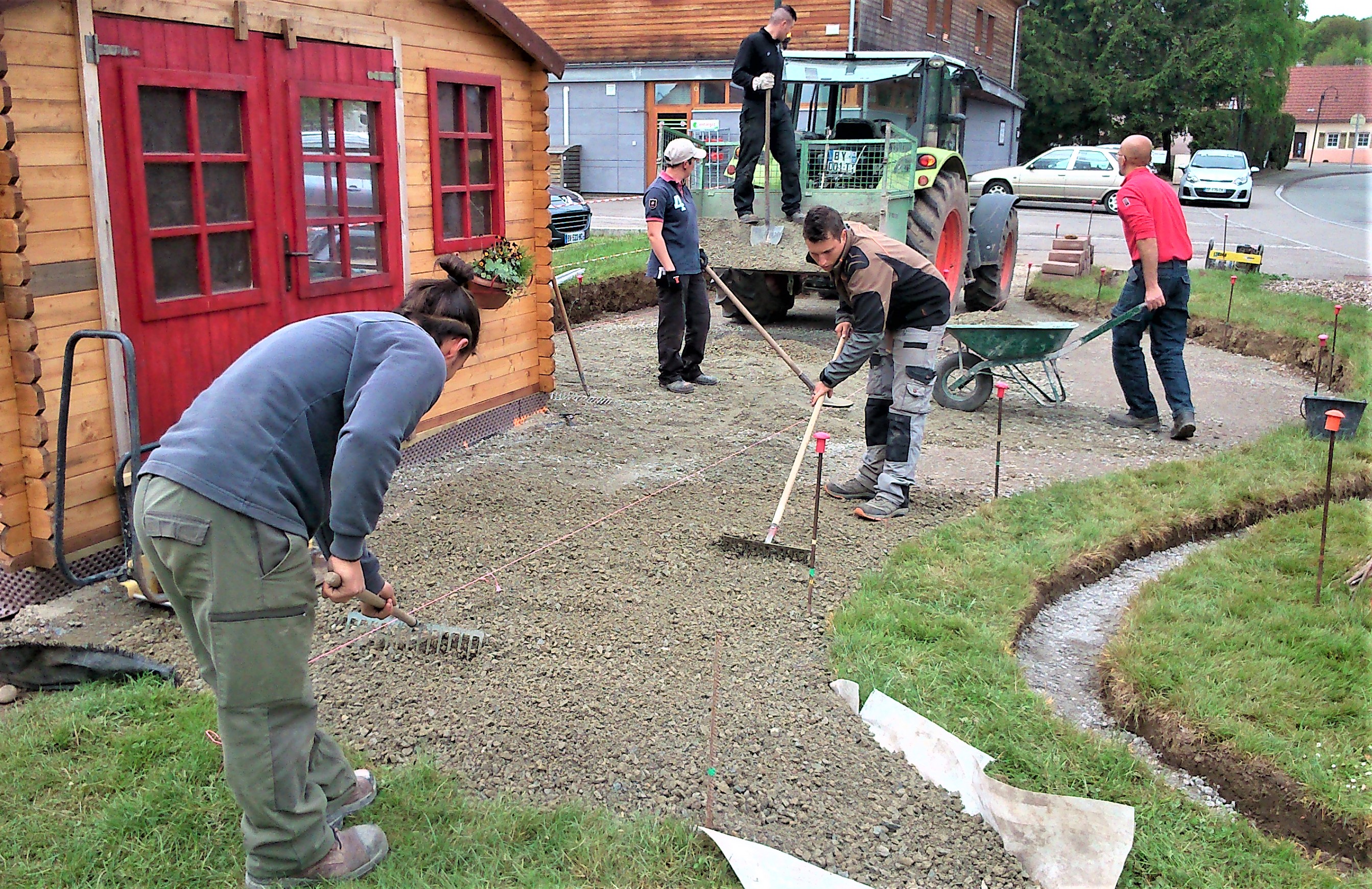 Avancement du chantier